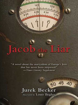 cover image of Jacob the Liar: a Novel